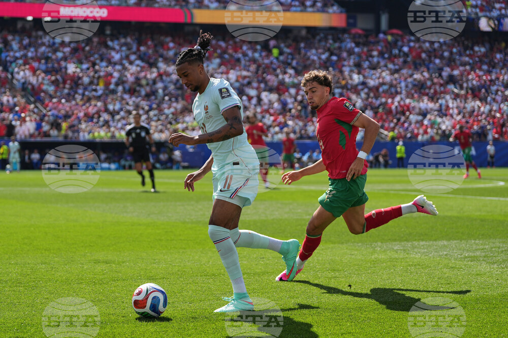 Morocco France WCup Soccer