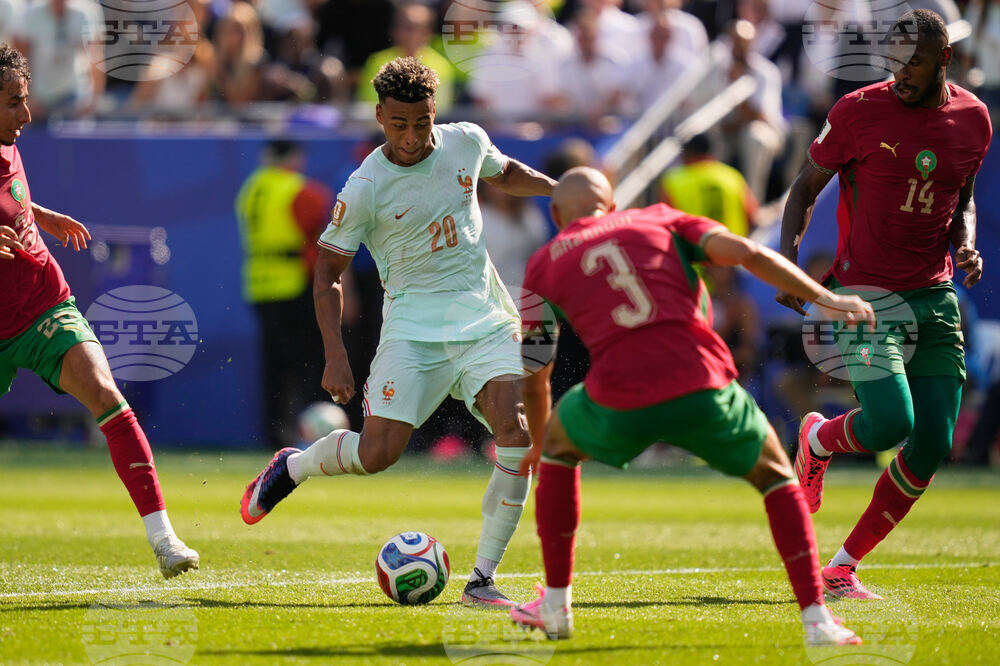 Morocco France WCup Soccer