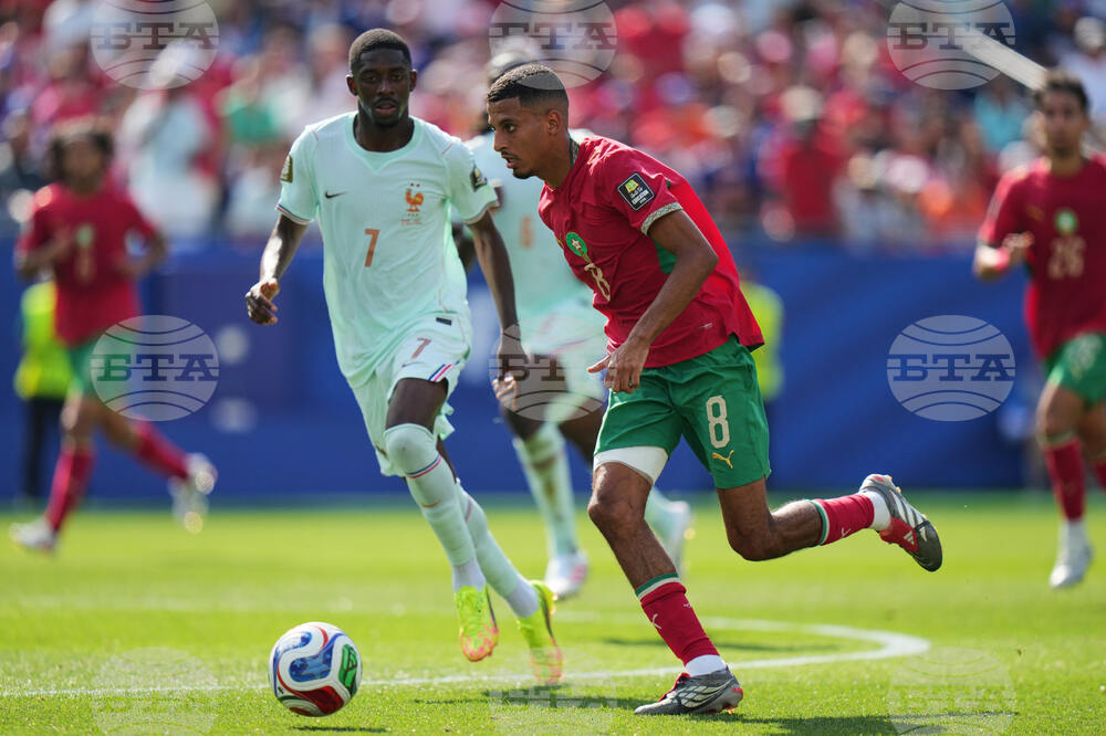 Morocco France WCup Soccer