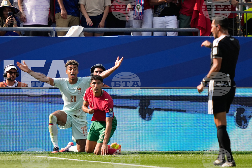 Morocco France WCup Soccer