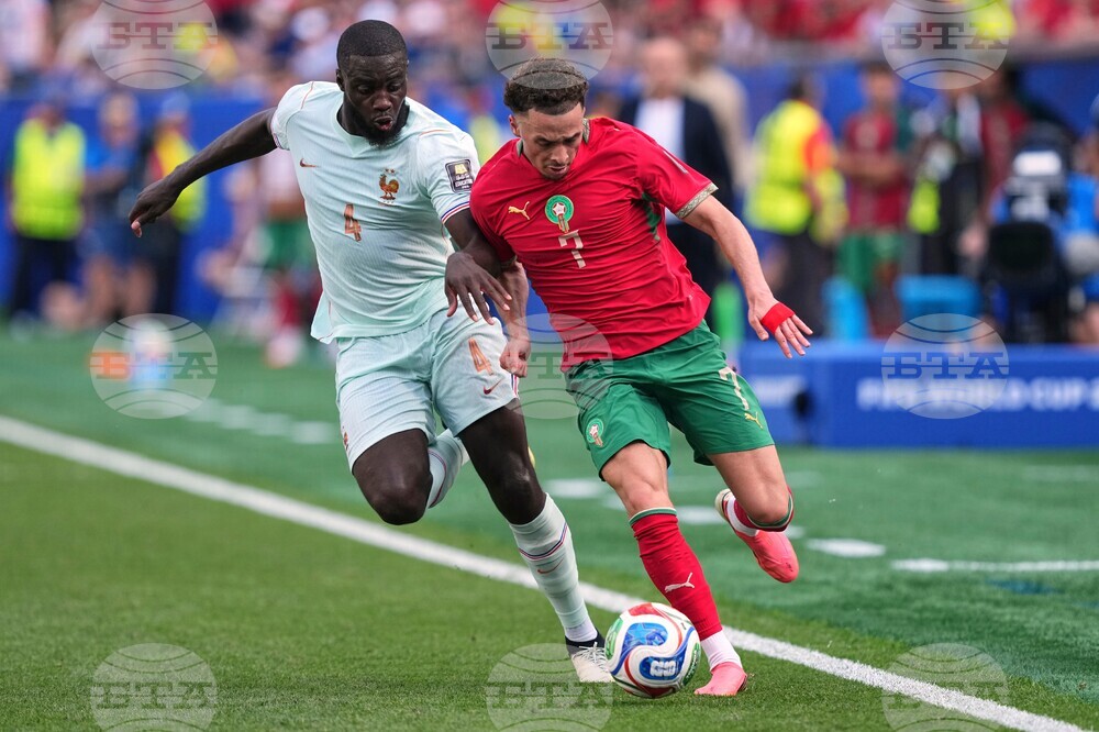 Morocco France WCup Soccer