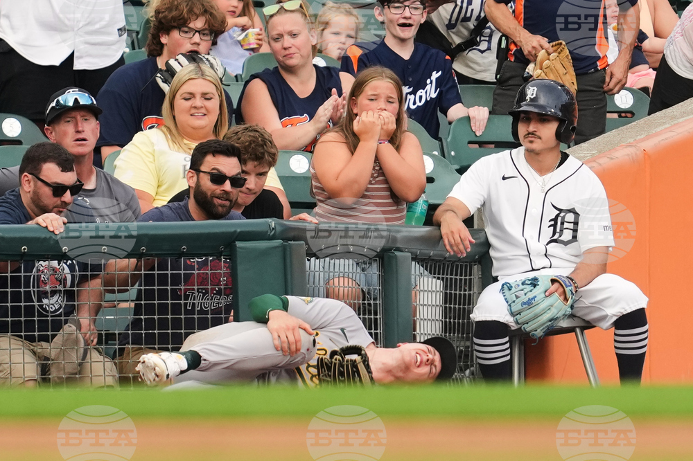 Athletics Tigers Baseball
