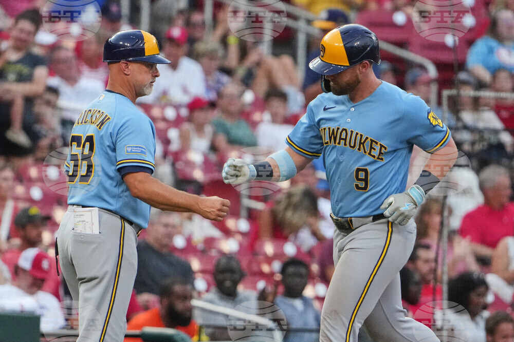 Brewers Cardinals Baseball