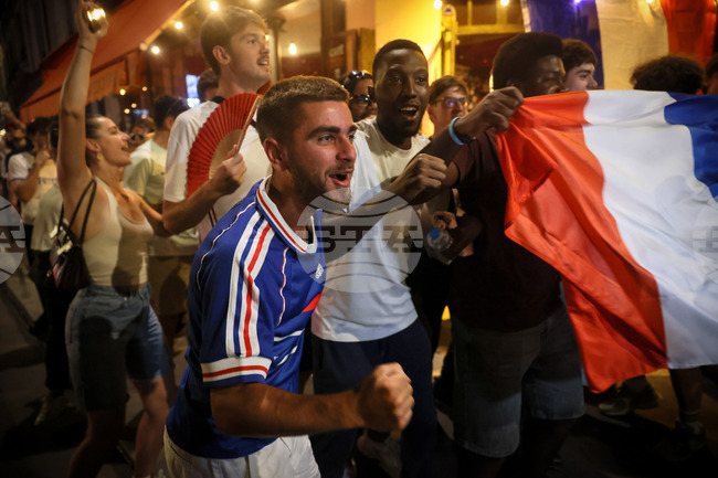 France WCup Soccer Reaction