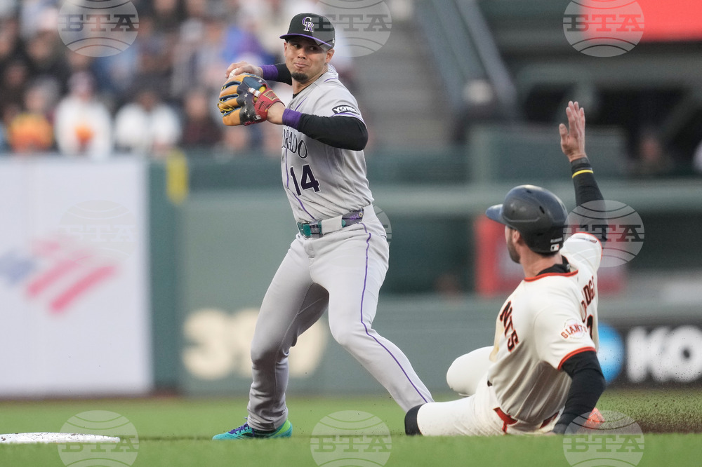 Rockies Giants Baseball