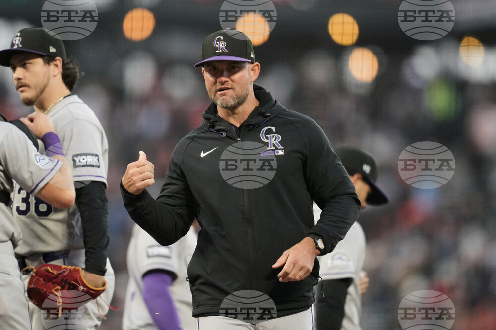Rockies Giants Baseball