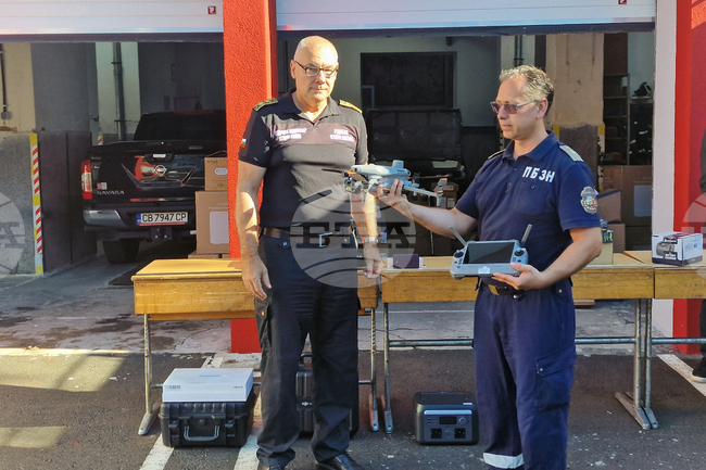 Пожарната в Стара Загора получи нова техника за реакция при горски и полски пожари