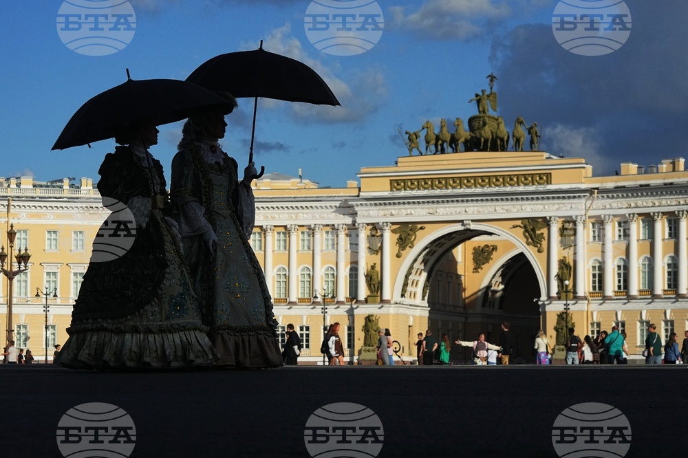 APTOPIX Russia Daily Life