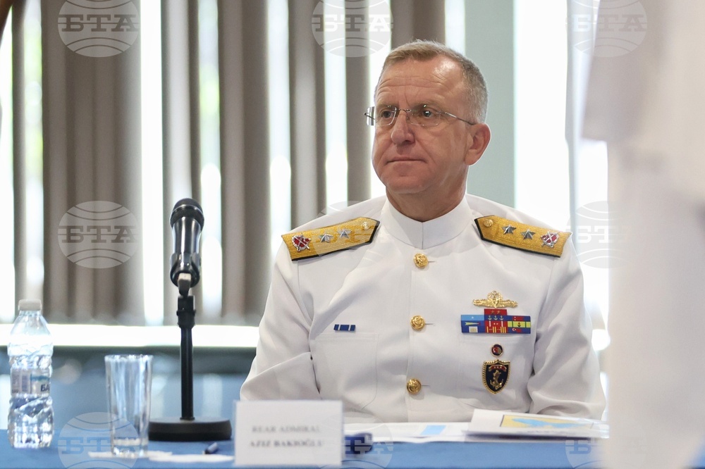 Бургас - Противоминна военноморска група „MCM Black Sea“ - смяна на командването