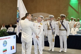 Бургас - Противоминна военноморска група „MCM Black Sea“ - смяна на командването