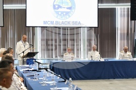 Бургас - Противоминна военноморска група „MCM Black Sea“ - смяна на командването