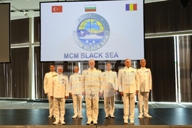 Бургас - Противоминна военноморска група „MCM Black Sea“ - смяна на командването