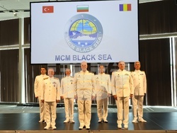 Бургас - Противоминна военноморска група „MCM Black Sea“ - смяна на командването
