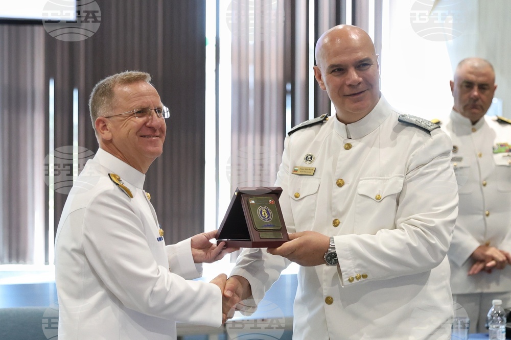 Бургас - Противоминна военноморска група „MCM Black Sea“ - смяна на командването