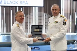 Бургас - Противоминна военноморска група „MCM Black Sea“ - смяна на командването