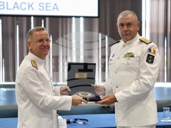 Бургас - Противоминна военноморска група „MCM Black Sea“ - смяна на командването