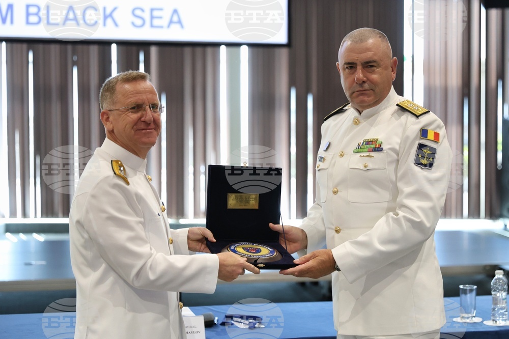 Бургас - Противоминна военноморска група „MCM Black Sea“ - смяна на командването