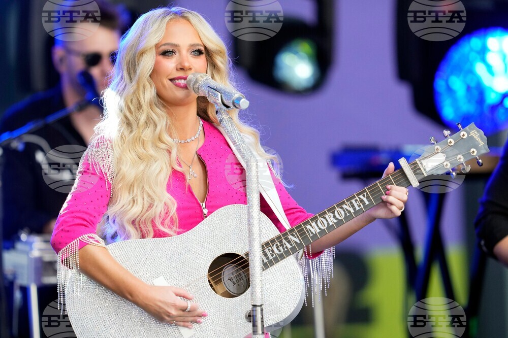 Megan Moroney Performs on NBC's Today Show