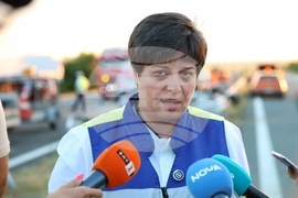 Село Железник - Автомагистрала „Тракия“ - Диана Русинова - брифинг