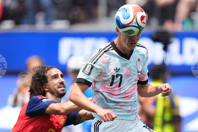 APTOPIX Belgium Spain WCup Soccer