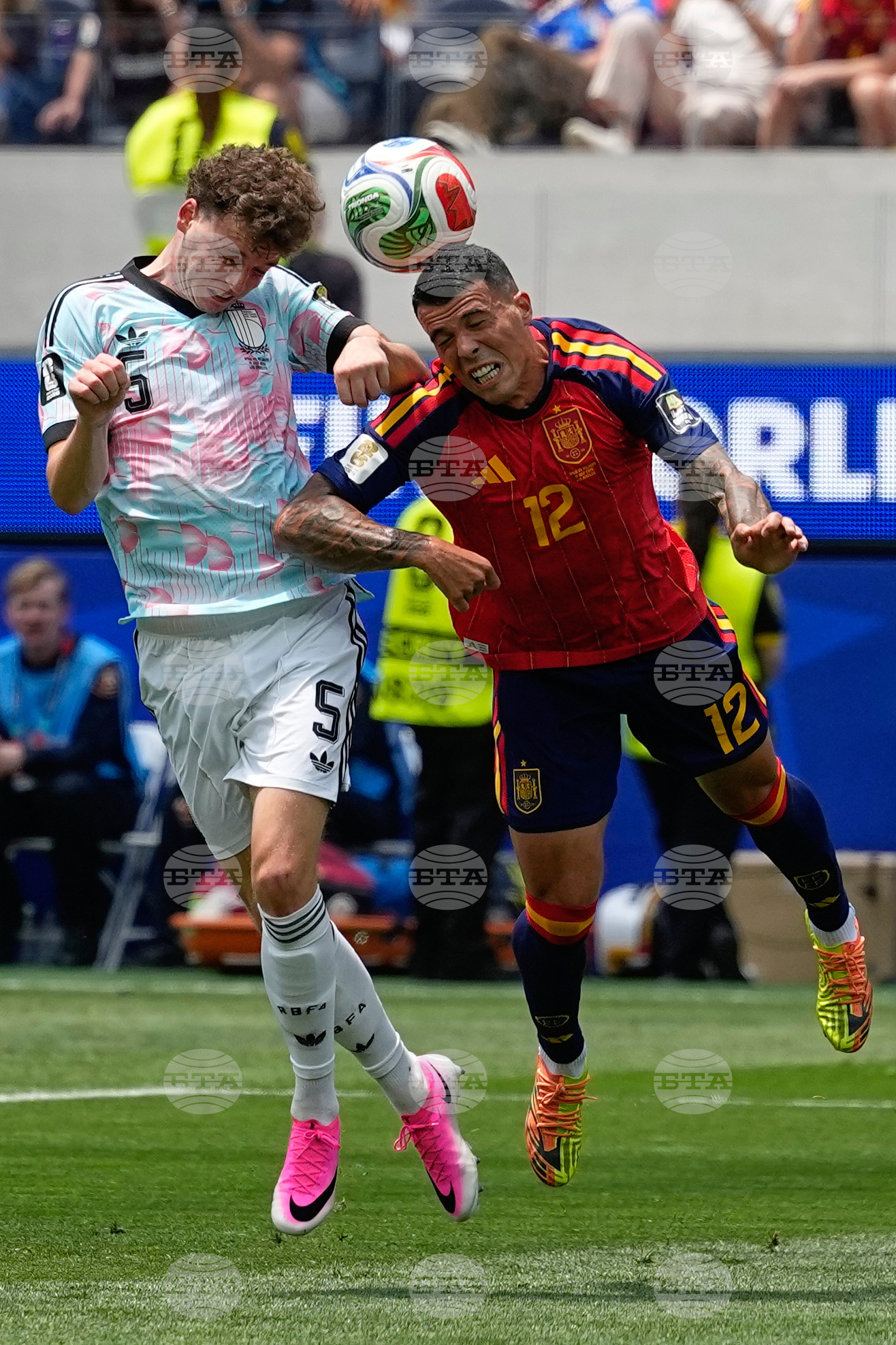 Belgium Spain WCup Soccer