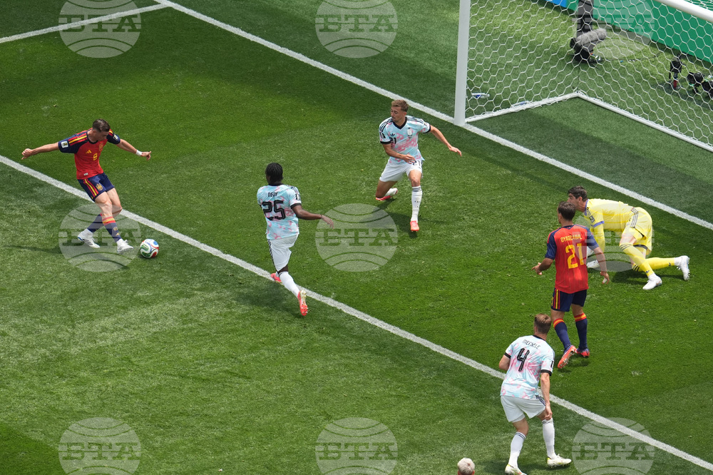 APTOPIX Belgium Spain WCup Soccer