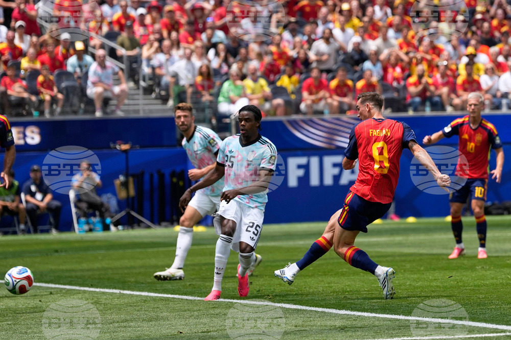 APTOPIX Belgium Spain WCup Soccer