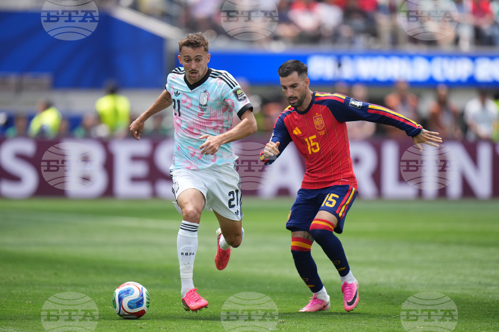 Belgium Spain WCup Soccer