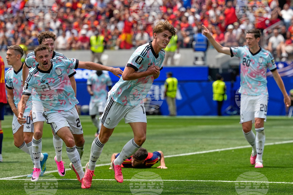 APTOPIX Belgium Spain WCup Soccer