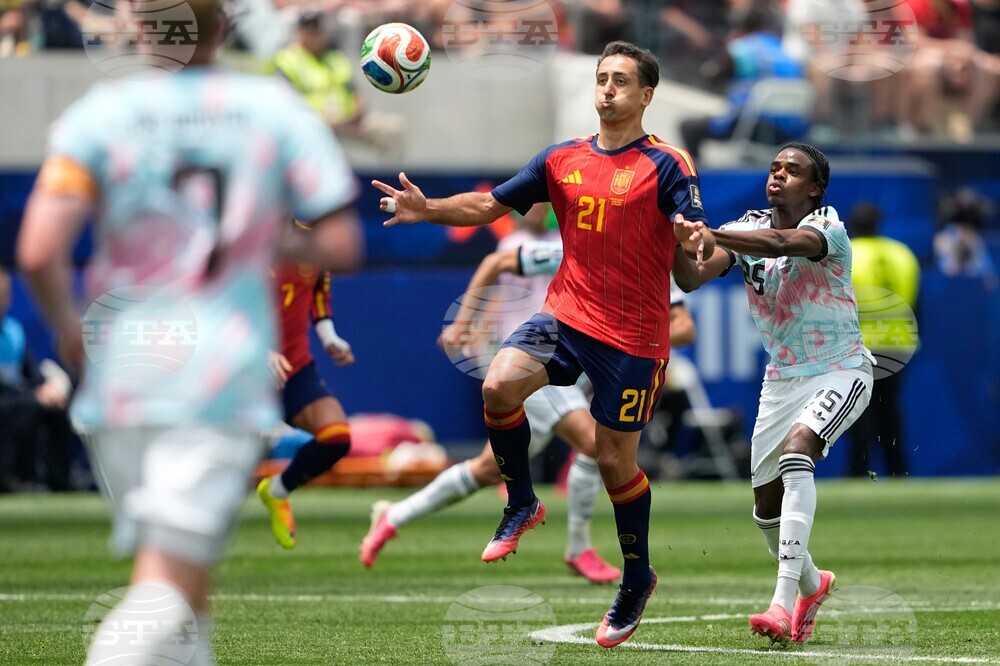 Belgium Spain WCup Soccer