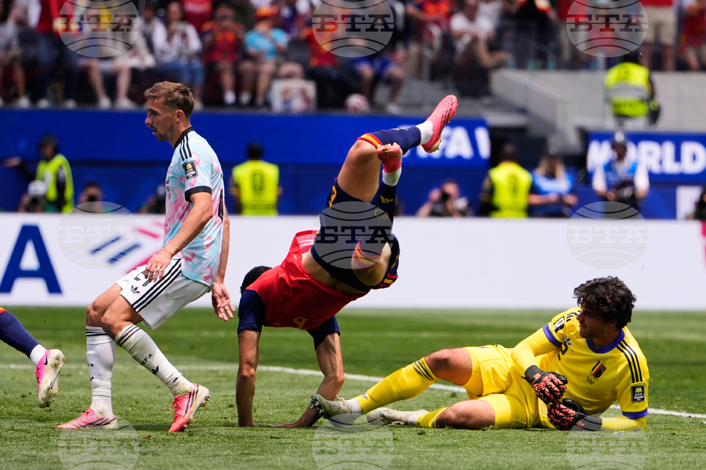 Belgium Spain WCup Soccer