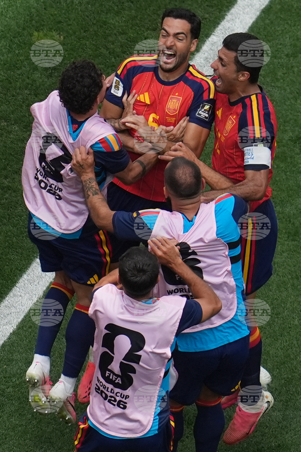 Belgium Spain WCup Soccer