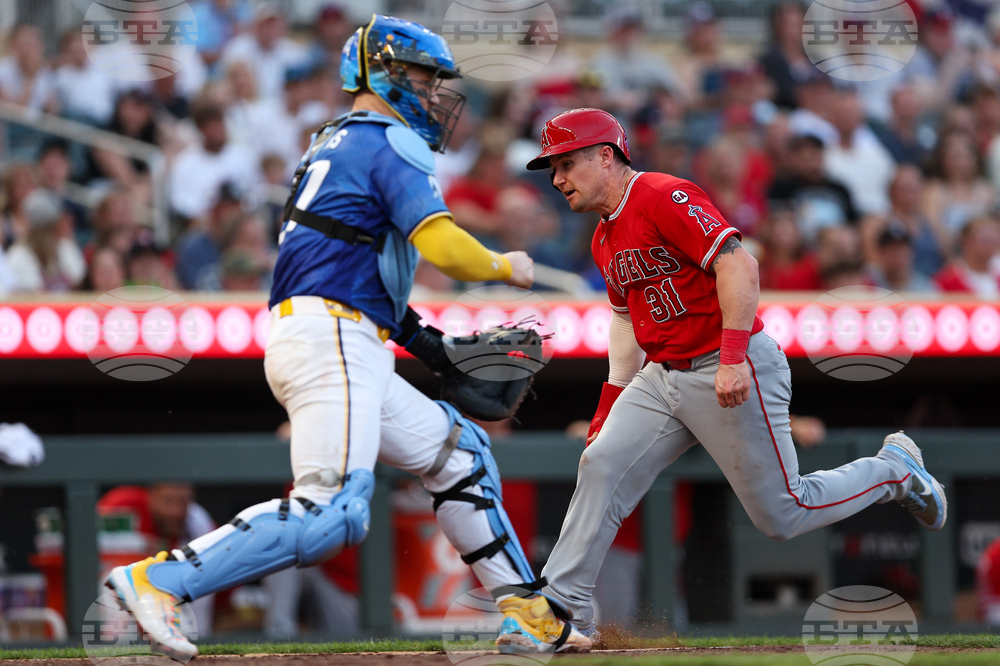 Angels Twins Baseball