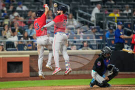 Red Sox Mets Baseball