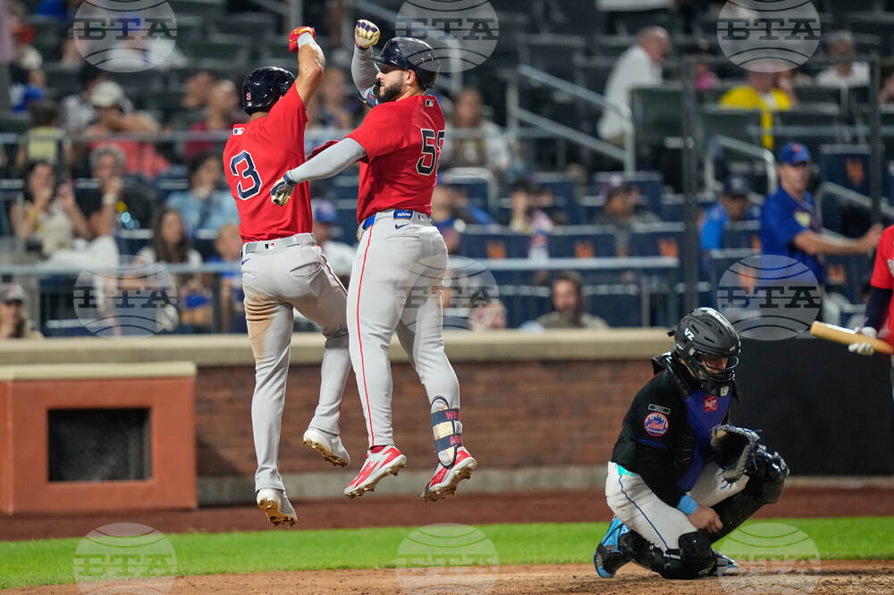 Red Sox Mets Baseball