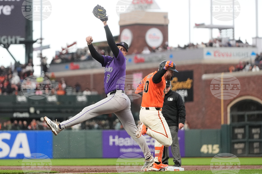 Rockies Giants Baseball