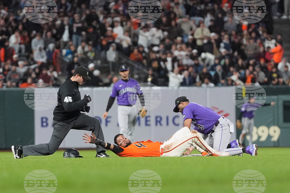 Rockies Giants Baseball