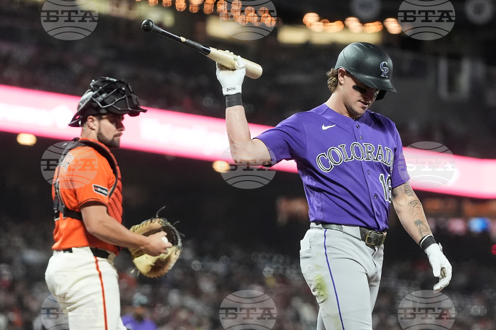 Rockies Giants Baseball