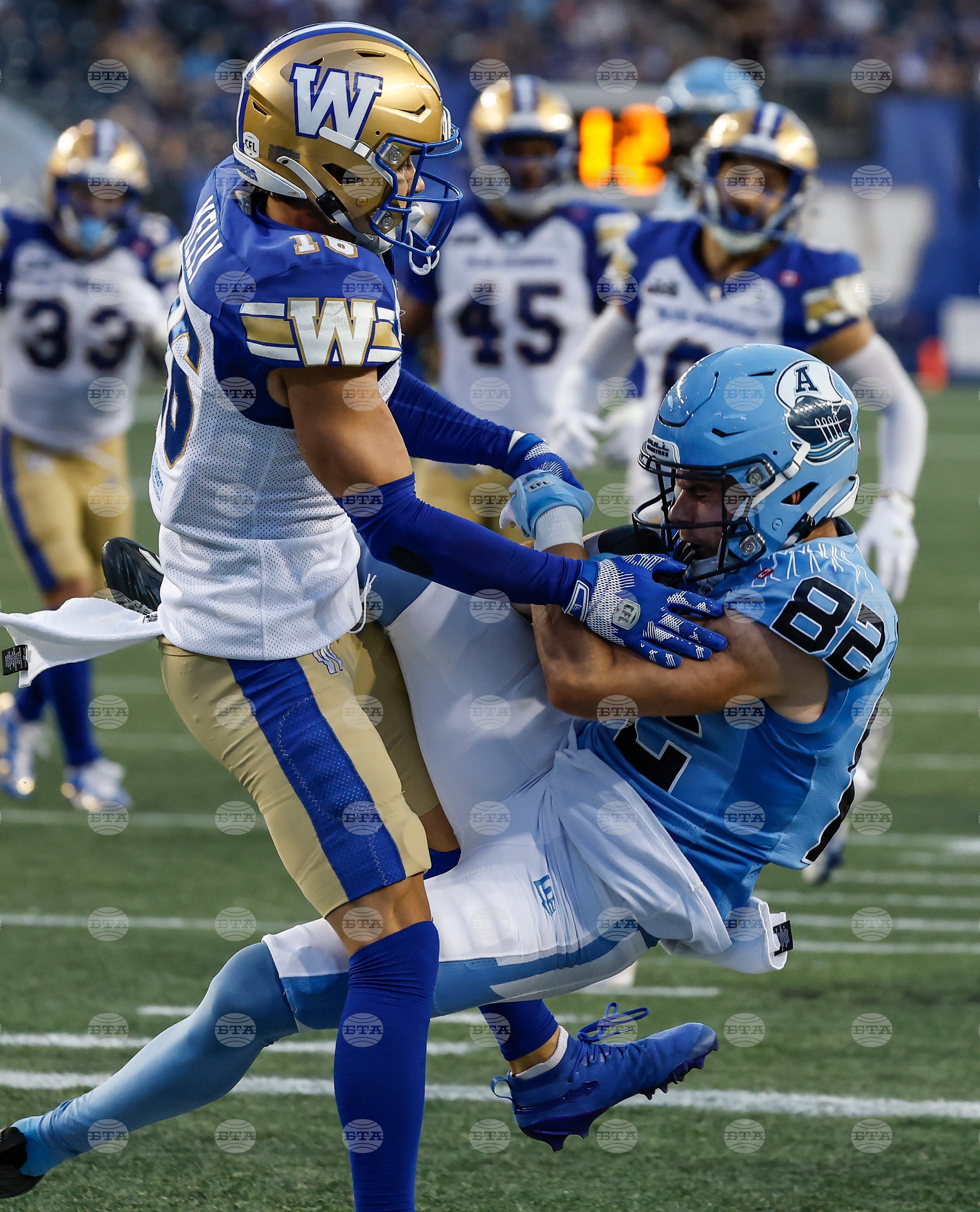 Argonauts Blue Bombers Football