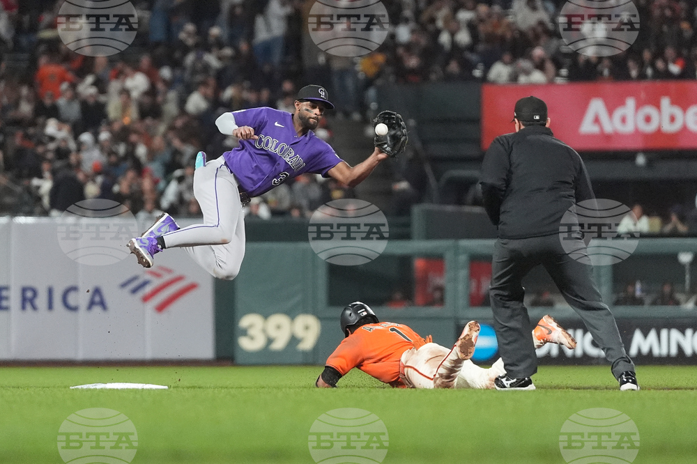 Rockies Giants Baseball