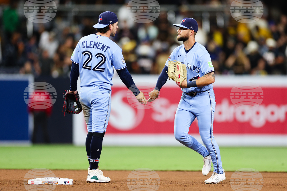 Blue Jays Padres Baseball