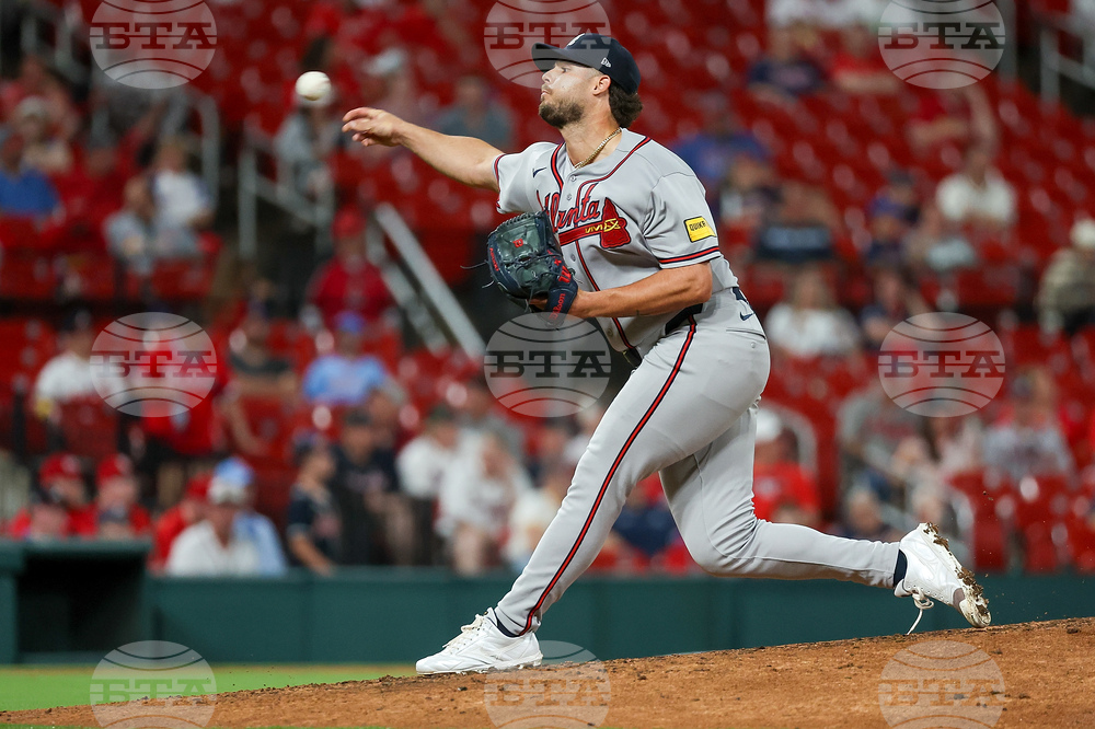 Braves Cardinals Baseball