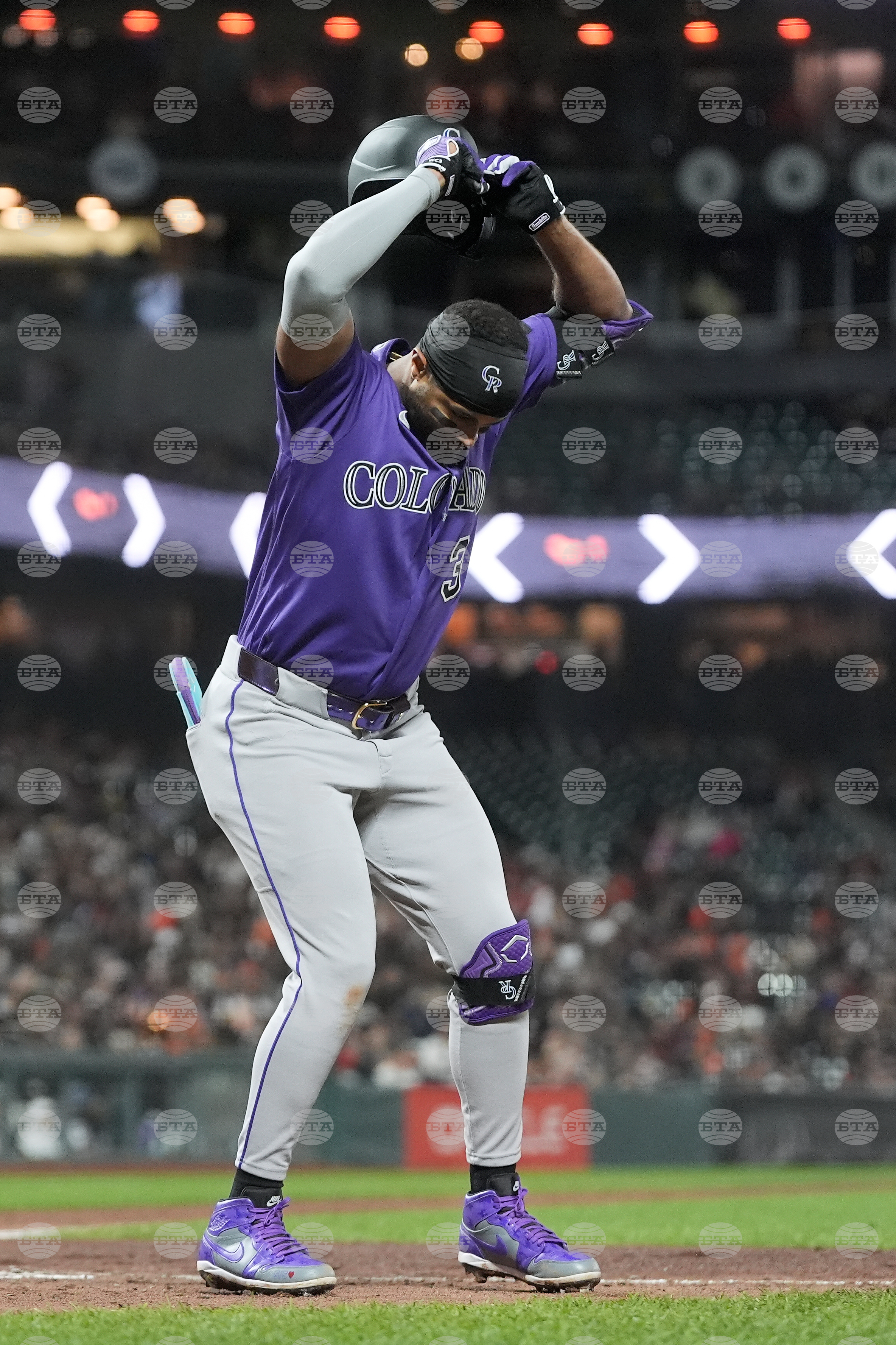 Rockies Giants Baseball