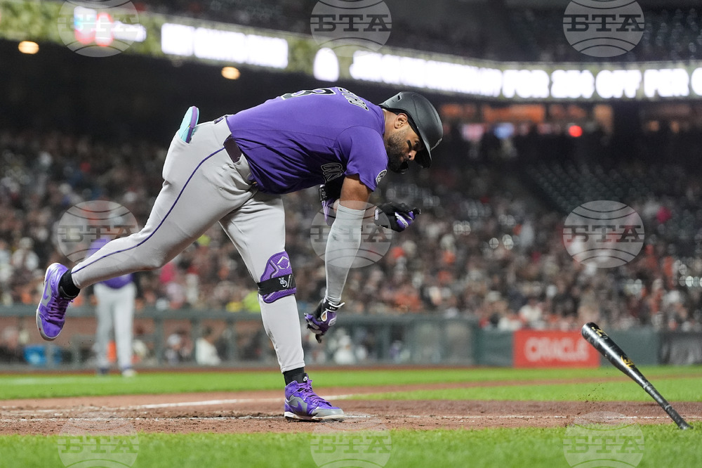 Rockies Giants Baseball