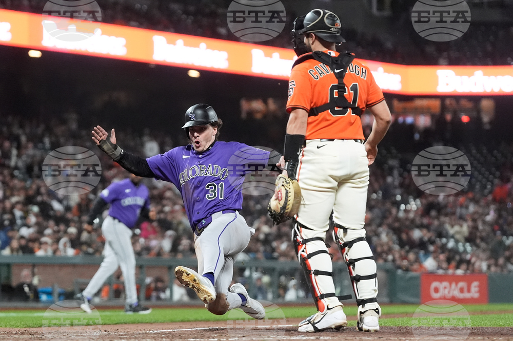 Rockies Giants Baseball