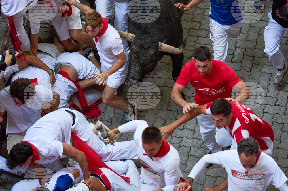 Spain Running of the Bulls