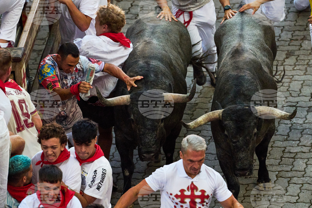 Spain Running of the Bulls