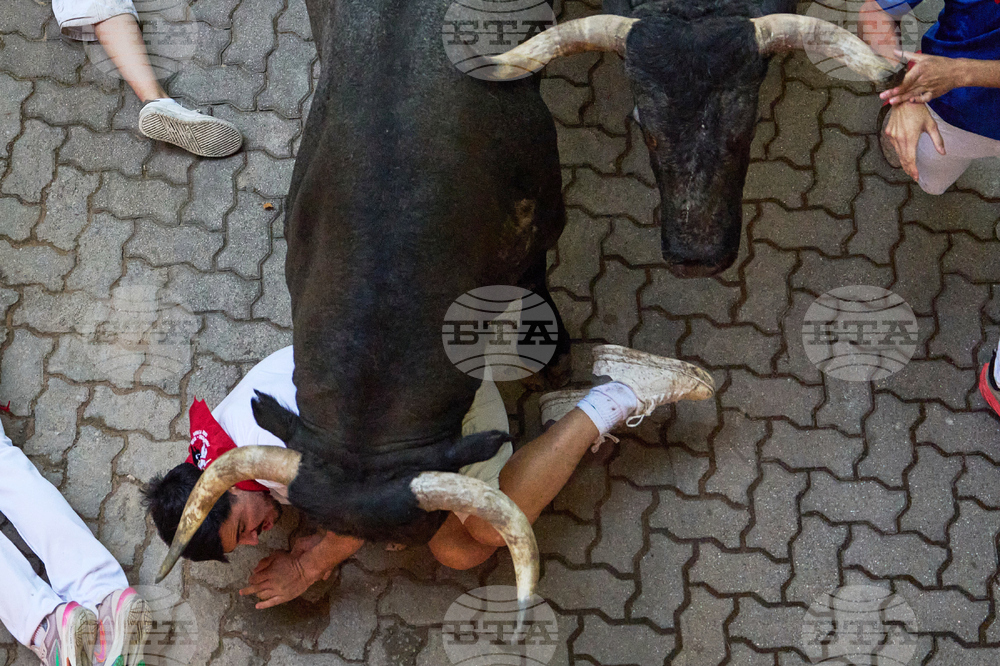 Spain Running of the Bulls