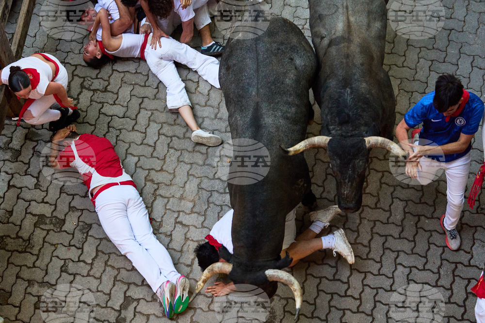 Spain Running of the Bulls