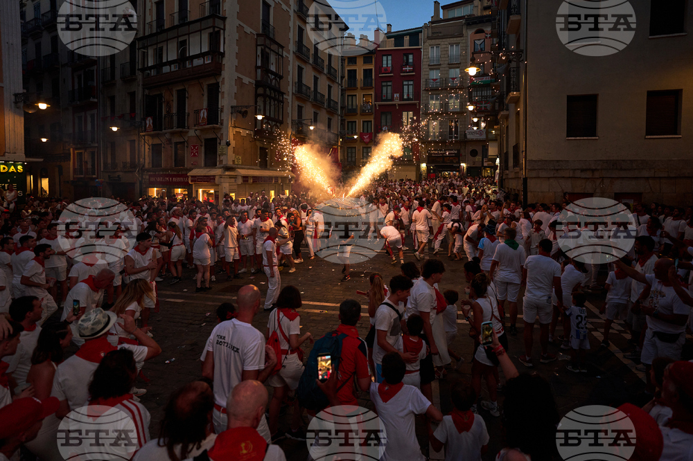 Spain Running of the Bulls